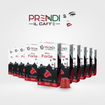 Aluminium Capsules Prendi Espresso Forte