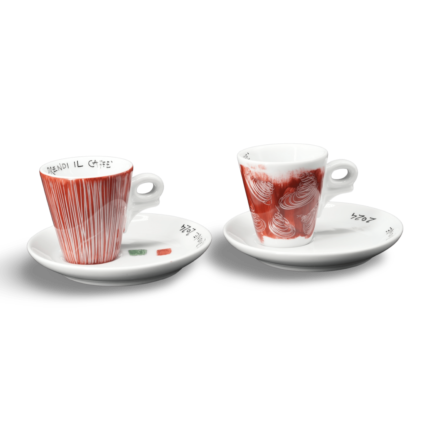 Set of 2 Espresso cups - Prendi Art collection 2024 - Livorno
