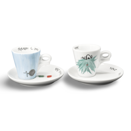 Set of 2 Espresso cups - Prendi Art collection 2024 - Brescia